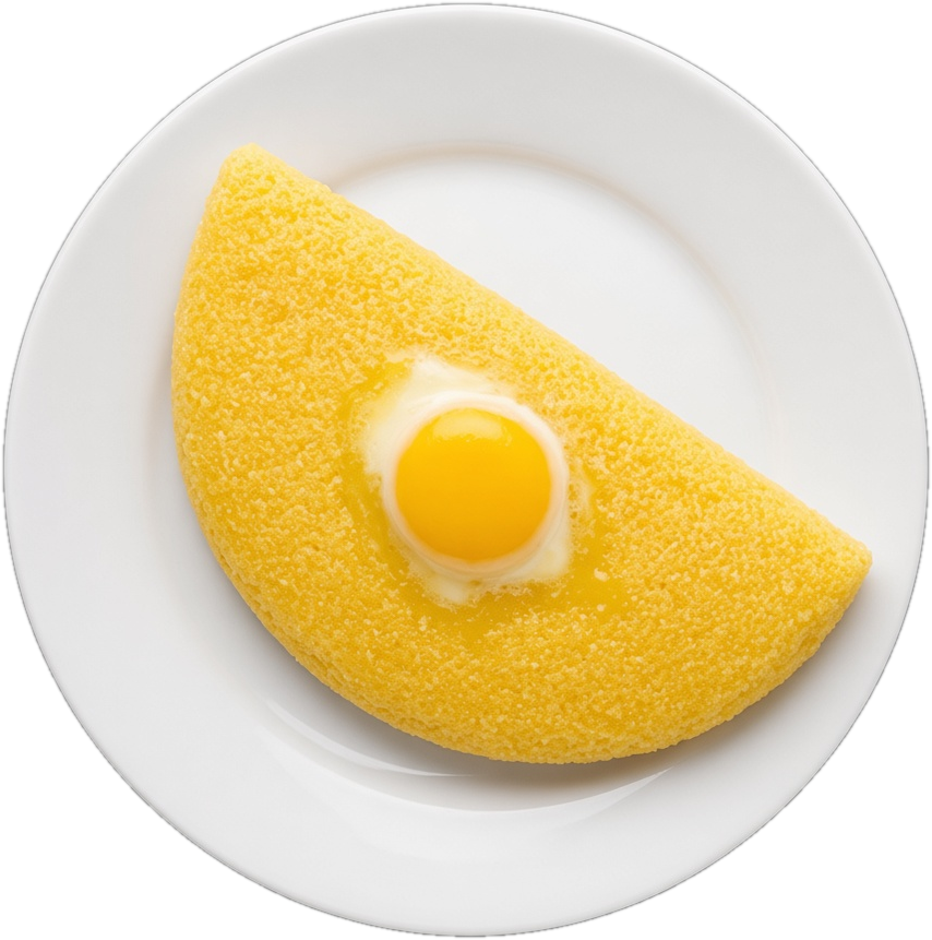 Cuscuz com ovo