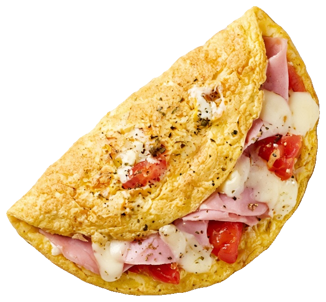 Omelete de 2 ovos